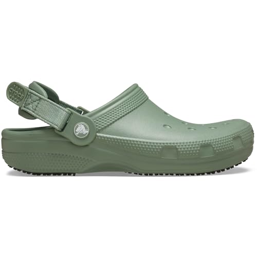 Image of Crocs Unisex-Adult Classic Work Clogs | Enclosed Toe | Slip Resistant | All Day Comfort