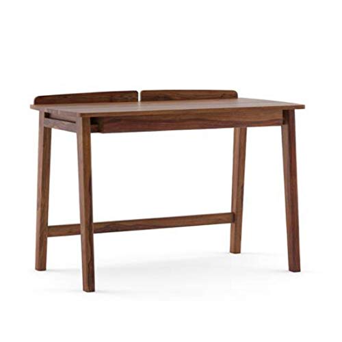 Image of Writing Study Table for Home and Office | Study Desk | Work from Home Table Honey Finish (Natural Brown Finish)