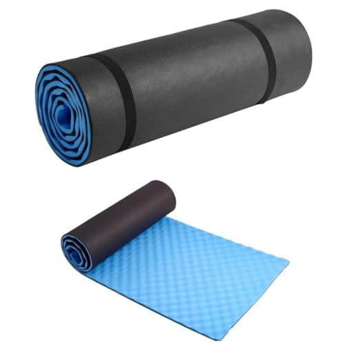 ADEPTNA Durable Extra Thick EVA Foam Roll Up Camping Hiking Mountaineering Picnic Exercises Mat Eva Foam Sleeping Mattress – Lightweight and Waterproof Mat