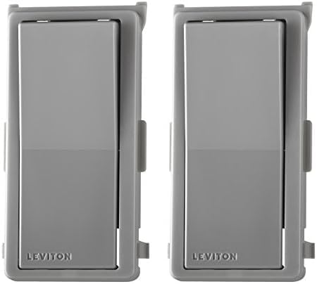 Leviton DDKIT-SG Decora Digital/Decora Smart Switch Color Change Kit ...