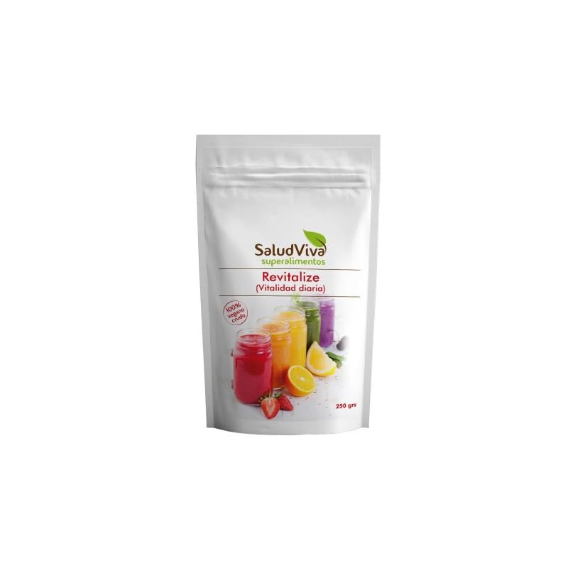 Revitalize Bio 250g | Salud Viva | Superalimento Ecológico en Polvo | Mezcla Energizante Natural | Vegano | Sin Gluten | Superfoods Premium