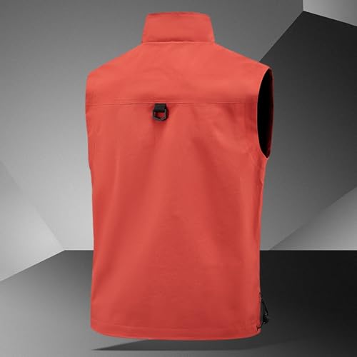 Chaleco multifunción de verano estilo cargo deportivo e informal 5