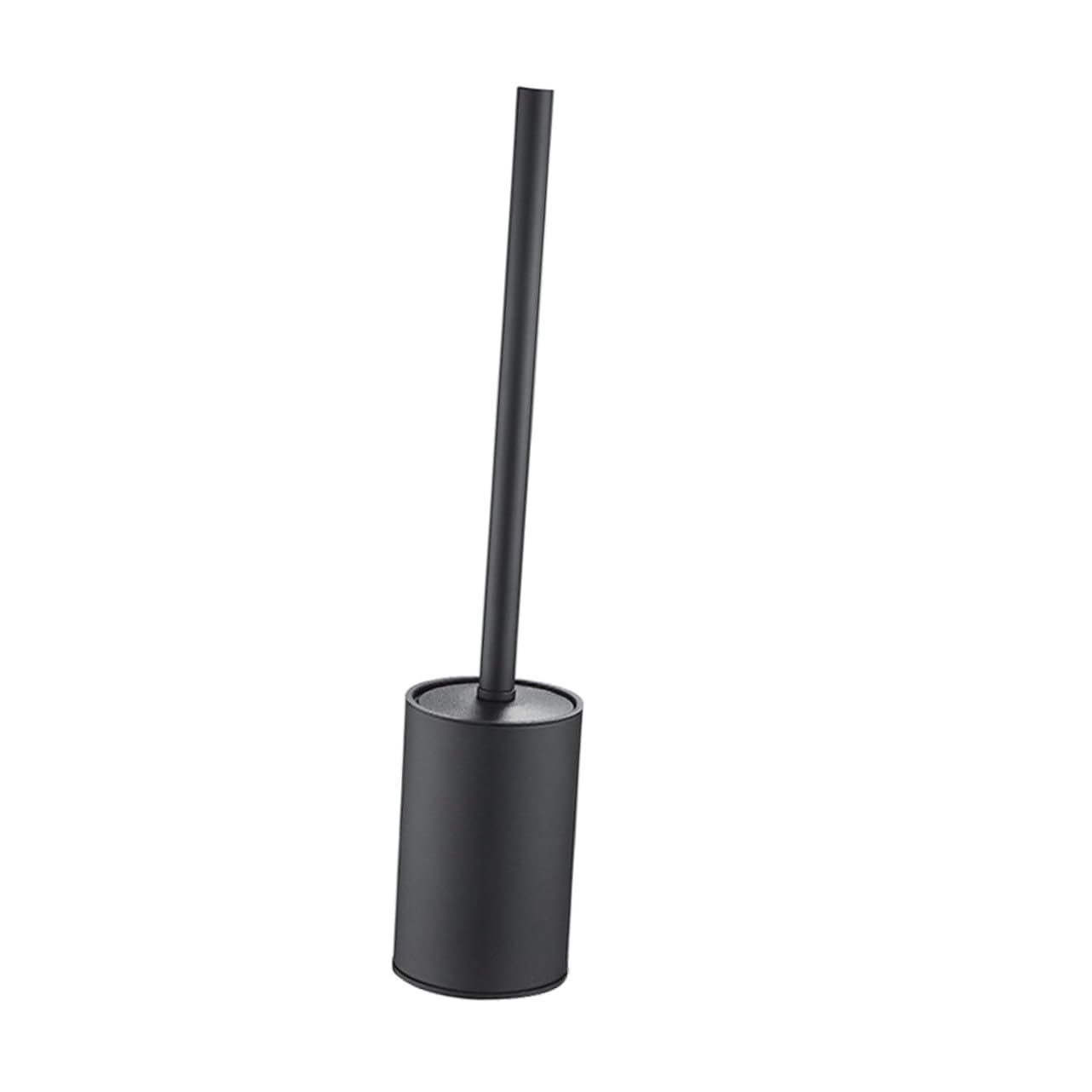 Cepillo de Limpieza para Inodoro con Soporte Negro Acero Inoxidable Diseño Moderno y Sellado Antipolvo Accesorio Esencial para Baño y Aseo Higiénico