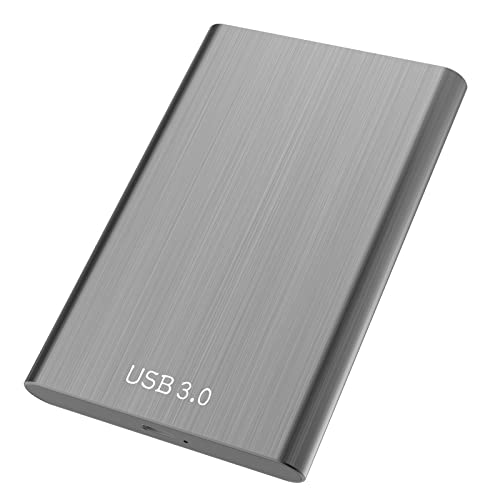 Sincelo Externe Festplatte 1tb, USB 3.0 Tragbare Festplatte extern für PC, Mac, Desktop, Laptop, MacBook, Chromebook (1tb, Schwarz)