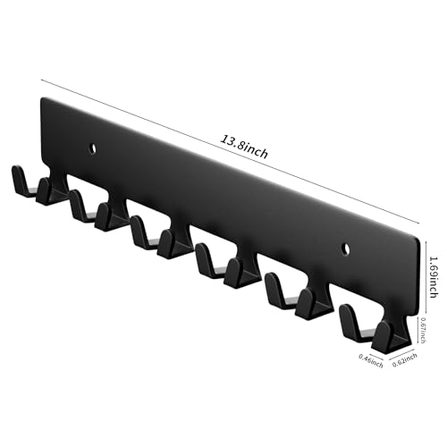 Gtk BLACK KEY HOOK-12 HOOKS Key Holder For Wall, Key Hooks thumb #4