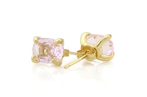 Boucles d'oreilles mariée en quartz rose et cristal pour un jour unique