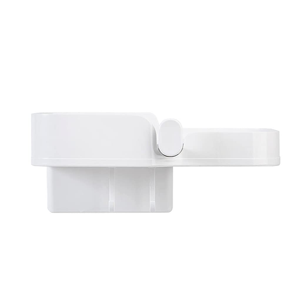 Supporto per Asciugacapelli Semplice Asciugacapelli a muro Asciugacapelli Multifunzionale Deposito Deposito Asciugacapelli Asciugacapelli Bagno for la casa Asciugacapelli Asciugacapelli Rack (bianco)