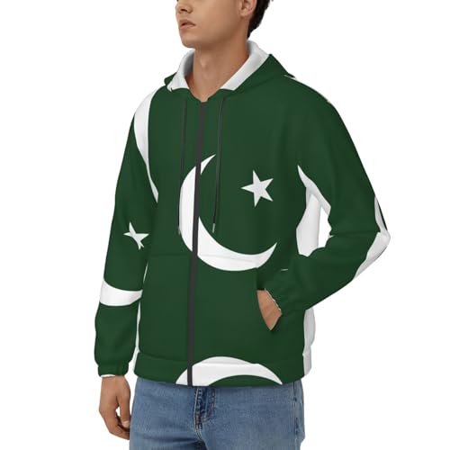 Sweat à capuche Pakistan décontracté pour vos sorties du week-end - 2