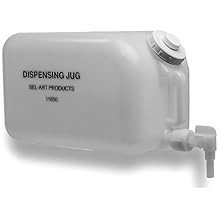 SP Bel-Art Polyethylene Dispensing Jug; 20 Liters 5 Gallons, Polyethylene Spigot H11850-0000 Made in USA
