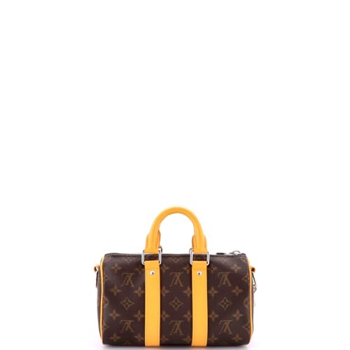 Pre-Loved Keepall Bandouliere Bag Limited Edition Colormania Monogram Canvas 25, Yellow3