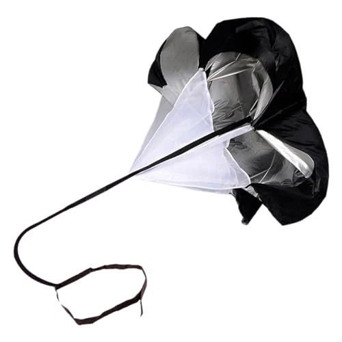 Paracaídas de entrenamiento de velocidad,paracaídas de carreras,Paracaídas de entrenamiento portátil de 59 pulgadas - Bandas de ejercicio de arrastre de baloncesto, entrenamiento de fuerza para correr