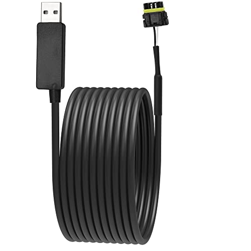 Câble de communication CAN vers USB blindé de 2,4 m avec connecteur 558 443 - 4