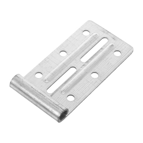 MAGICLULU Bisagra y Soporte Superior para Puertas de Garaje Seccionales, Accesorio de Hierro Resistente, Recambio para Estructura de Puerta Seccionable, Pieza de Herraje para Garaje