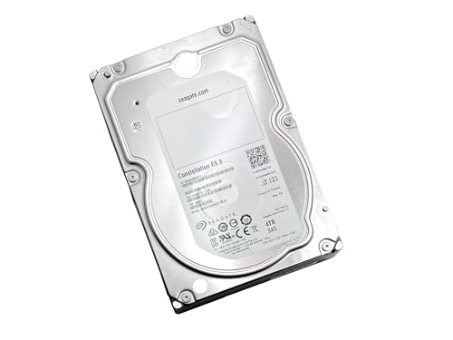 Image of Seagate Enterprise Capacity 3.5 HDD (Constellation ES) 4TB 7200RPM 6Gbps SAS 128 MB Cache Internal Bare Drive ST4000NM0023 (Renewed)