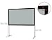 celexon Mobil Expert Rückprojektion Falt-Rahmen-Leinwand 170" | 366x229 cm 16:10 | transportable 4K, Full-HD Projektionsfläche mit Standgerüst für Ihren Outdoor- & Heimkino-Beamer | inkl. Roll-Koffer