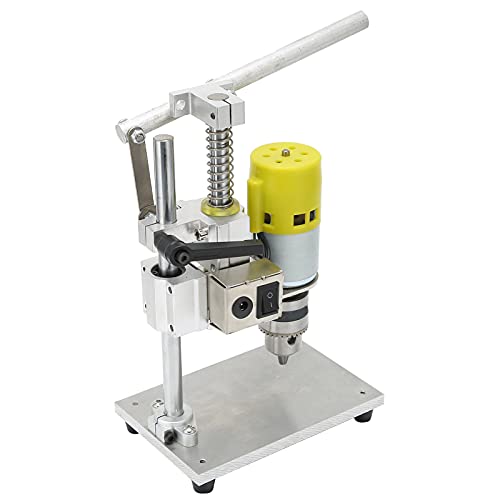 gernie Benchtop Drill Press Stroke Bench Drill Mini Rmin Micro Milling Machine for Wenwan Household, Benchtop Drill Presses (US Plug), gerniext21i9gzvy-11
