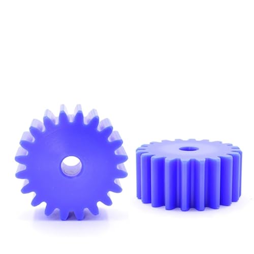 Engrenage droit en nylon bleu anti friction pour remplacer pignon usé 2M