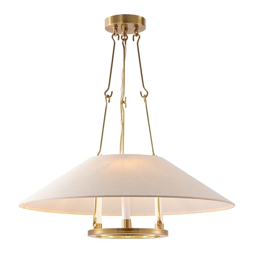 SAFAVIEH Pamila Chandelier, 25" Brass CHA4079A