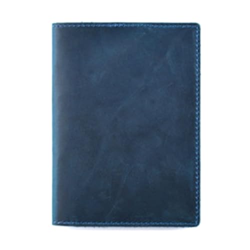 ヴィンテージレザー財布トラベルカードプロテクター男性女性ポータブルカード名刺オーガナイザーケース革名刺