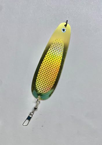Kokanee Dodger: “Gold Prism” / Brass
