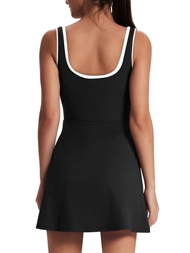 OFEEFAN Athletic Dress with Side Pockets