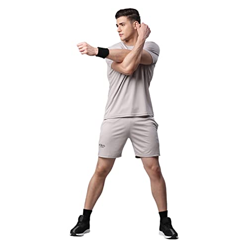 Image of Mack Jonney Dryfit Lycra Solid Shorts for Men-Dryfit D11 01-P