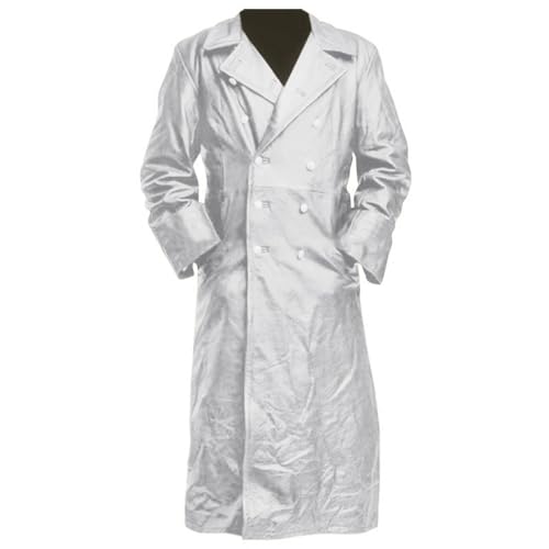 Chaqueta Hombre Faux Leather Largo Otoño Invierno miniatura 4