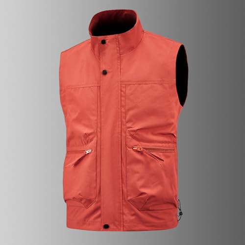 Chaleco multifunción de verano estilo cargo deportivo e informal 3