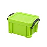 LAFEINA Plastic Mini Storage Box for 1:10 RC Rock Crawler Car TRX4 Axial SCX10 90046 Decoration Accessories(Green)