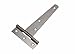 One Stop DIY PAIR OF 4 INCH 100MM T TEE HINGES BZP STEEL NEW
