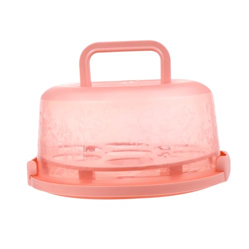 Cabilock 1 Set Portable Reusable Cake Box Thick Dessert Packaging with Handle for Birthday Parties Home Baking and Cake Shops Safe Lightweight and Easy to Carry