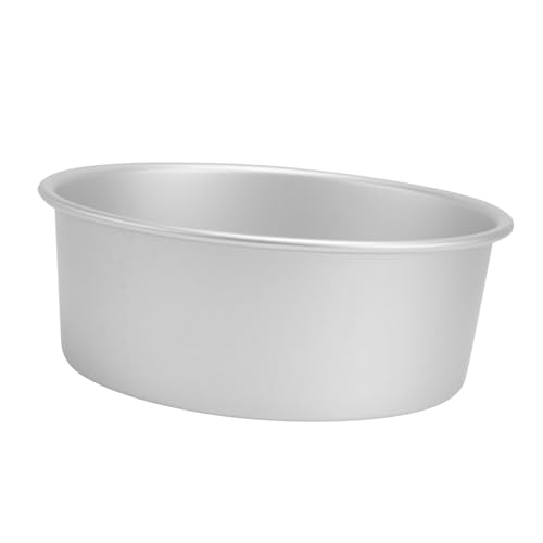 SOLUSTRE Round Anodized Aluminum Cake Pan Removable Bottom Baking for Cakes Cheesecakes and Mousse and Warp Design