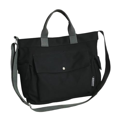Sac messager en toile tendance pour femme, idéal pour le travail et les sorties