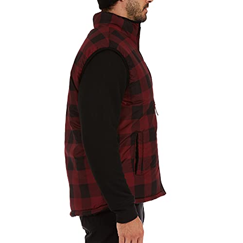 Smith's Workwear Men's Printed Sherpa Lined Vest3