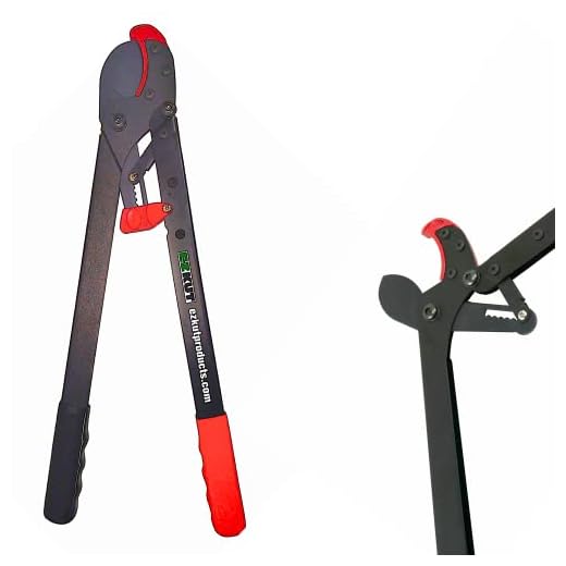EZ Kut Lil G Branch Cutter Loppers. Ratcheting Tree Cutter - Sub Compact Lightweight Packable Loppers best Tree Branch Cutter - Yard Tools Since 1988