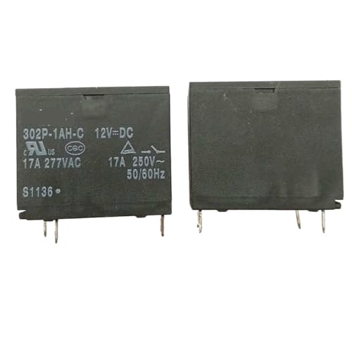 Relais 302WP-1AH-C 12VDC haute capacité 17A à 4 broches de puissance