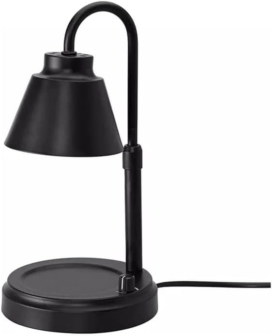 NOBRIM Candle Heater Fire-Free Aromatherapy Lamp Timing Melting Wax Lamp Iron Craft Candle Warmer Lamp for Coffee Shop Bedside Sleeping Bedside Indoor