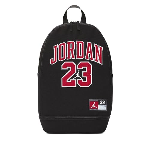Nike Jordan Backpack Jersey Black/Red, Taglia Unica