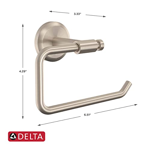 Delta Wsd50-Bn Westdale Toilet Paper Holder, Spotshield Brushed Nickel , Bathroom Accessories #TOP2