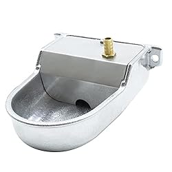 Bebedero Automático de Aluminio - para Perros, Gal...: 💧 BEBEDERO AUTOMÁTICO: fabricado en aluminio de alta calidad, muy fácil de instalar y limpiar. ✅ ADECUADO PARA TODO TIPO DE ANIMALES: perros, gallinas, gatos, faisanes, etc. ☑️ MANTÉN EL NIVEL CONSTANTE DE AGUA: la boya situada en el interior del beb...