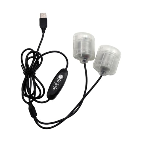 Motor de Vibración USB con Doble Motores Vibratorios Impermeable Cilíndrico de Repuesto Material PP miniatura 7