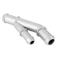 Kühlmittel Y Flansch y-flansch rohr für tt;aluminiumgussflansch, Aluminiumguss Kühlmittelrohradapter Y Flansch 1J0121087E Passend für Mk4 1.8T 2000 2005, für TT 2000 2002