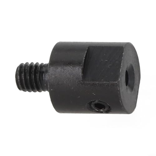 1 manchon de coupleur d'arbre de moteur M6 3,17/4/5/6/8 mm pour lame de scie – Adaptateur de mandrin d'accouplement d'essieu en métal, compatible avec les outils électriques (3,175 mm)