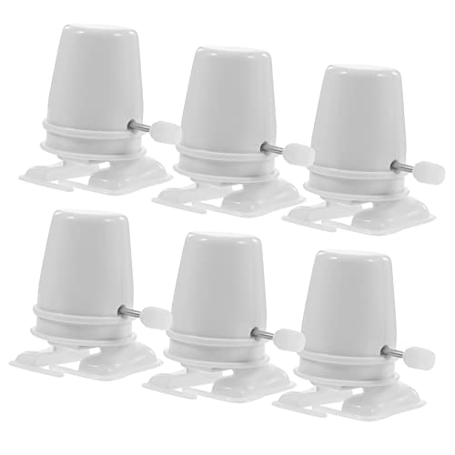 BRIGHTFUFU 6Pcs Clockwork Legged Robot Wind up Movement Repairing Fitting Favors Rewind Part Movements Mechanism Movement Robot Mini Plastic