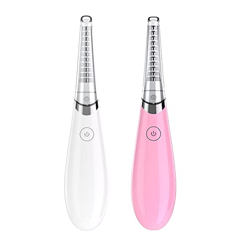 ミニUSB充電式ホットビューラー 二段階温度調節 10秒急速予熱 まつ毛ケア 携帯便利 アイロンタイプ