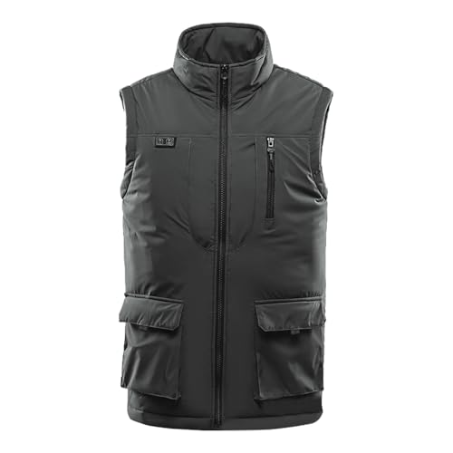 Gilet chauffant homme doudoune chaude electrique legere avec batterie