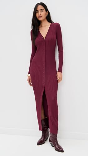 STAUD Women's Maxi Shoko Sweater Dress2