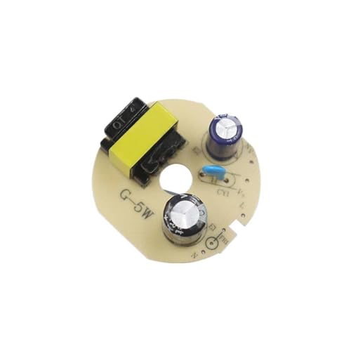 Anttory - Fuente de alimentación para ventilador eléctrico CA 110-240V, CC 5V, 1A, 5W, placa base, módulo de fuente de alimentación conmutada con protección contra cortocircuitos