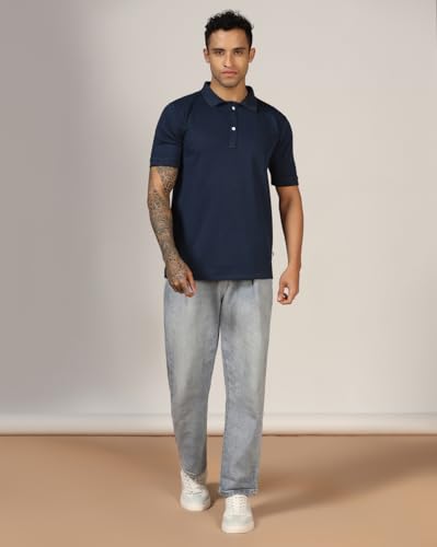 Image of Leriya Fashion T Shirt for Men || Men T-Shirt || Men Polo T-Shirt || Men Plain T-Shirt || V-Neck Collar Tshirt
