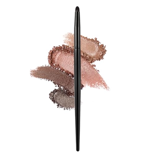 Pencil Brush for Eye Makeup Precise Eyeshadow Smudge Brush with Wood Handle Small Eyeshadow Brush for Eyeliner Inner Corner Highlighting & Detailed Blending Ideal for everyday eye makeup brush